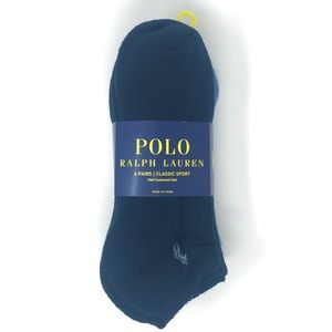 Polo Ralph Lauren Classic Sport No-show Socks 6pk